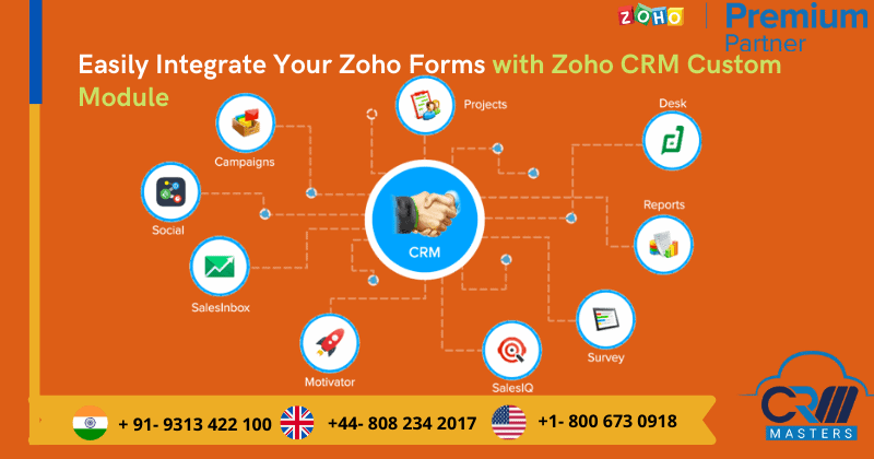 Integrate Zoho Forms with CRM Custom Module