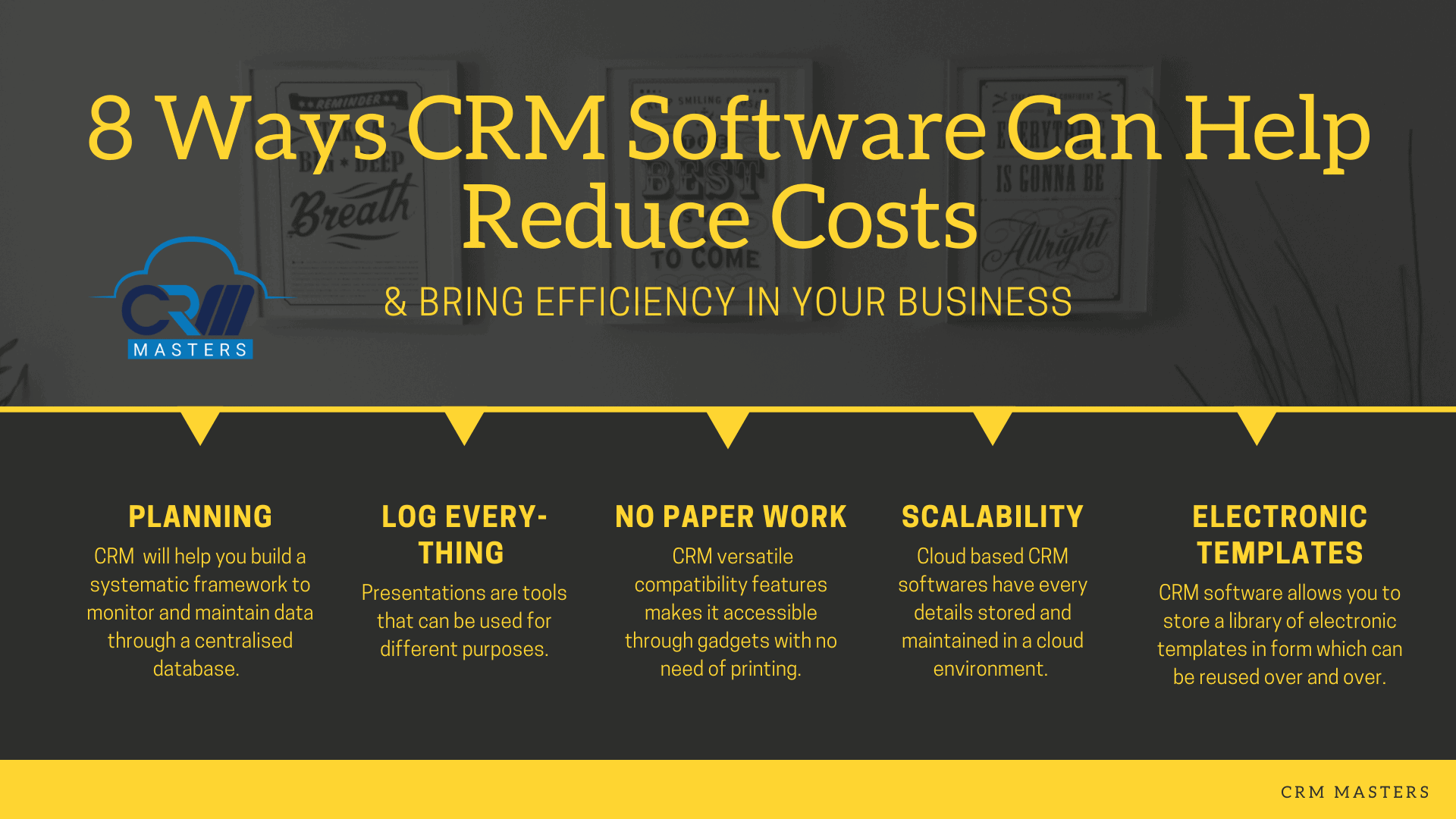 8 Ways CRM Software Can Help Reduce Costs & Bring Efficiency in Your Business