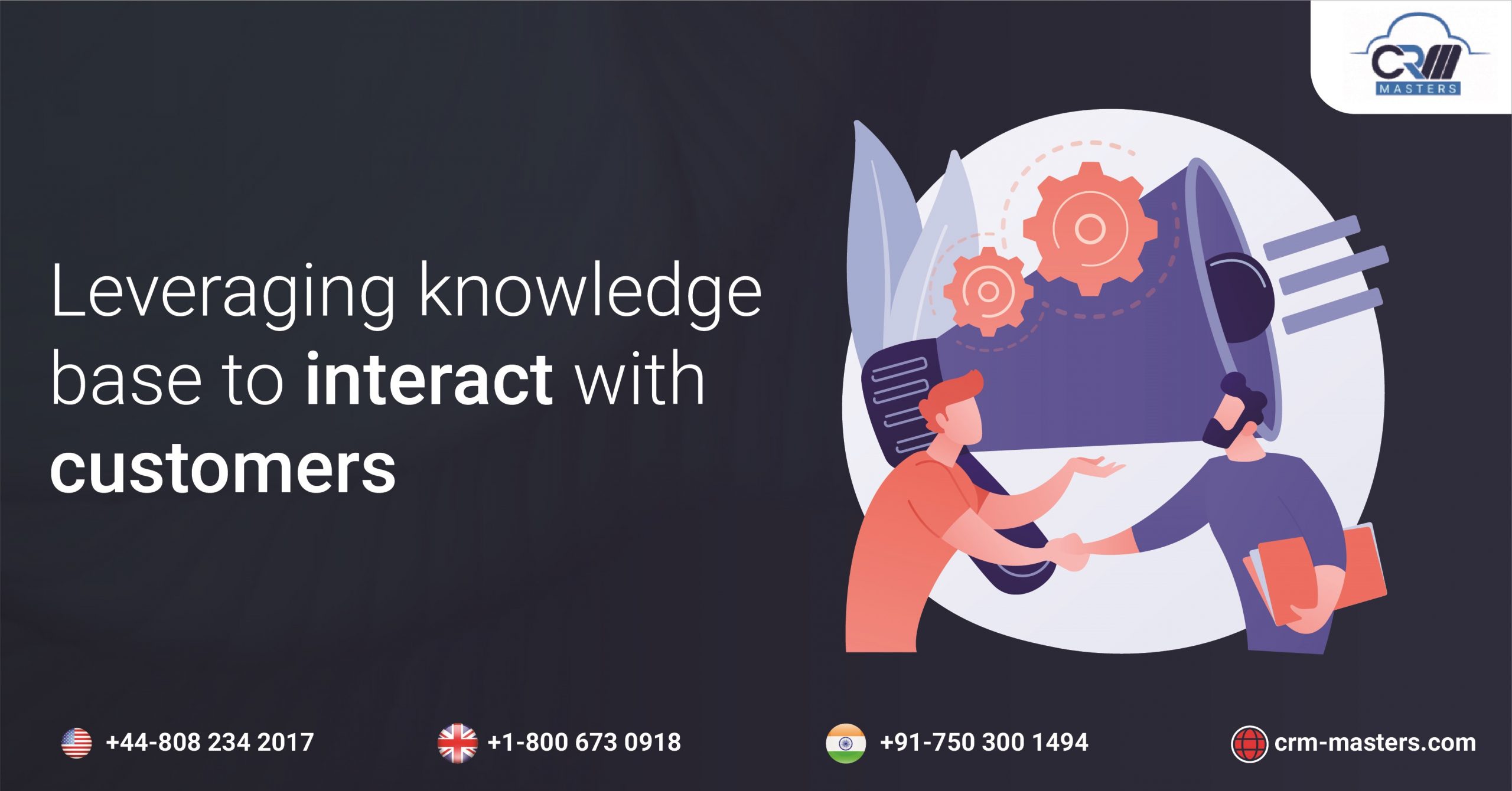 leveraging knowledge base to interact with customers- Banner