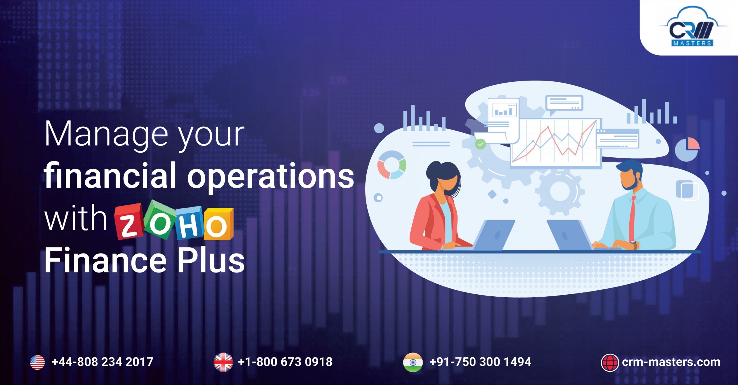 manage your financial operations with zoho finance plus