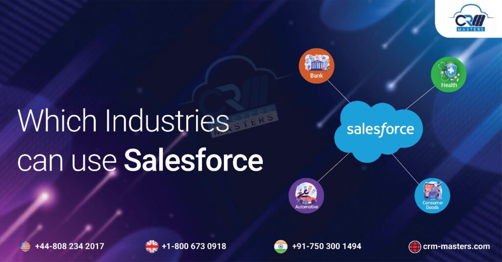 which industries can use salesforce