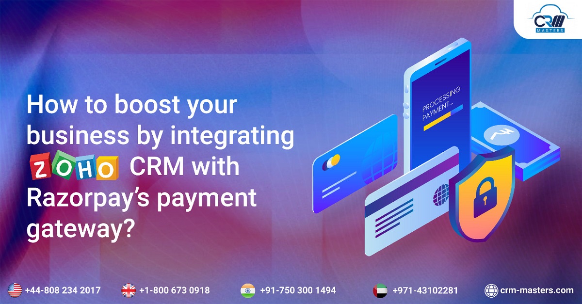 Integrating ZOHO CRM with Razorpay’s payment gateway