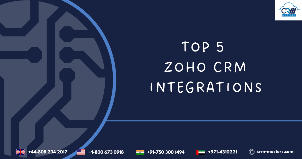 Top 5 Zoho CRM Integrations - CRM Masters