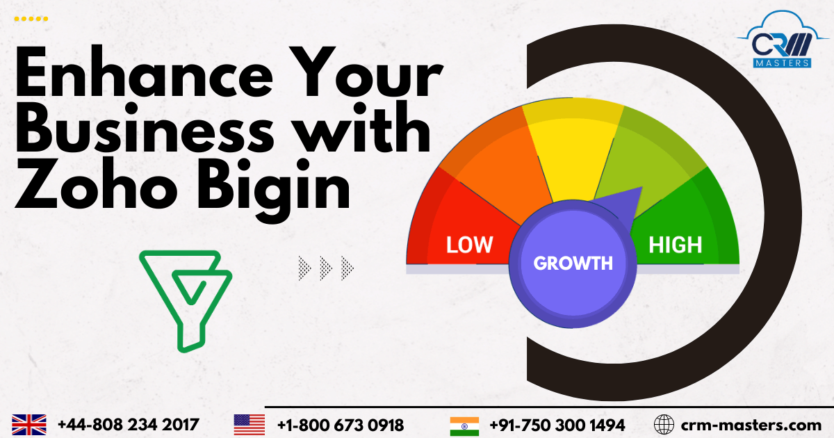 Enhance Your Business With Zoho Bigin