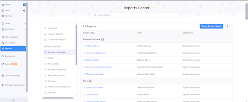 Generate Reports