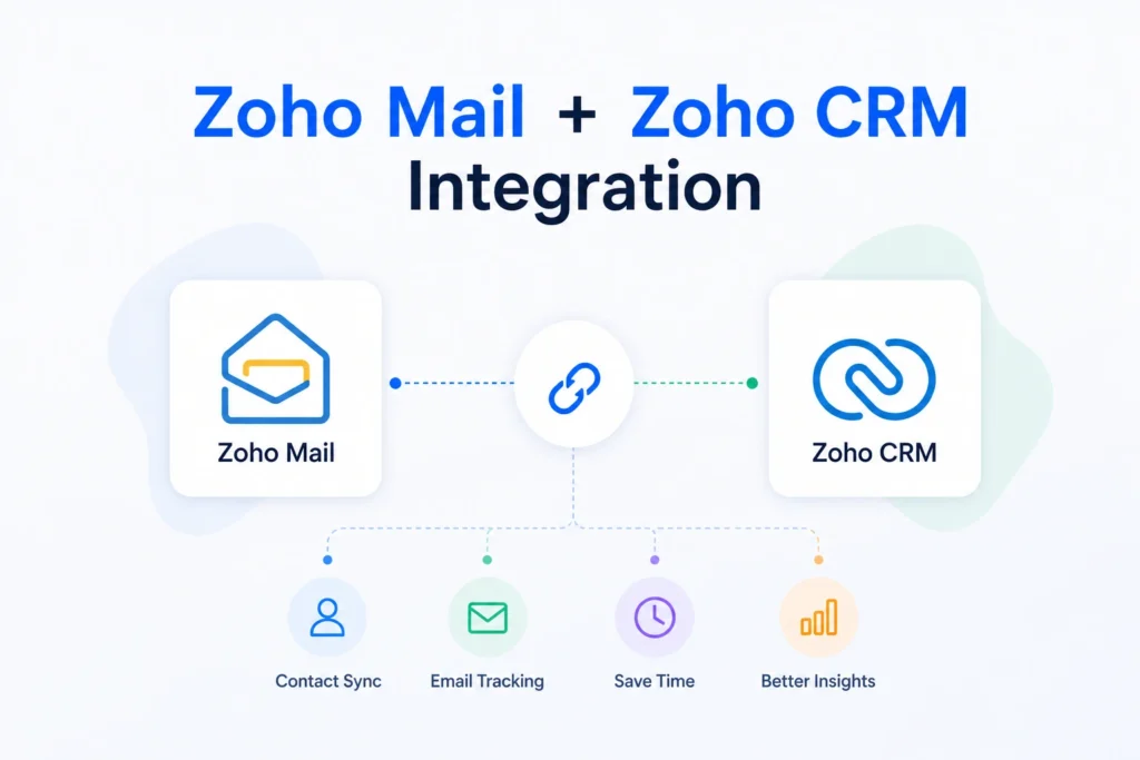 Zoho Mail + Zoho CRM integration 