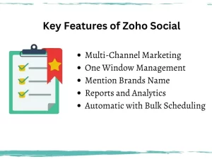 Key Features of Zoho Social
