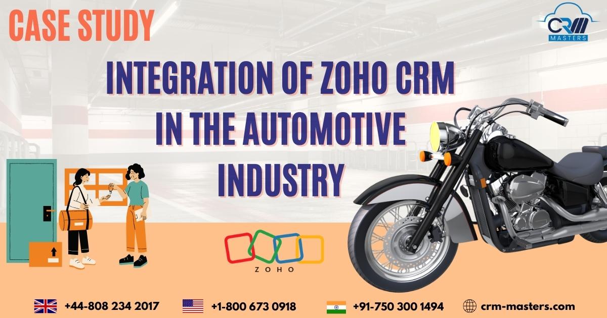 Case Study Of Automotive Industry In Delhi With Zoho