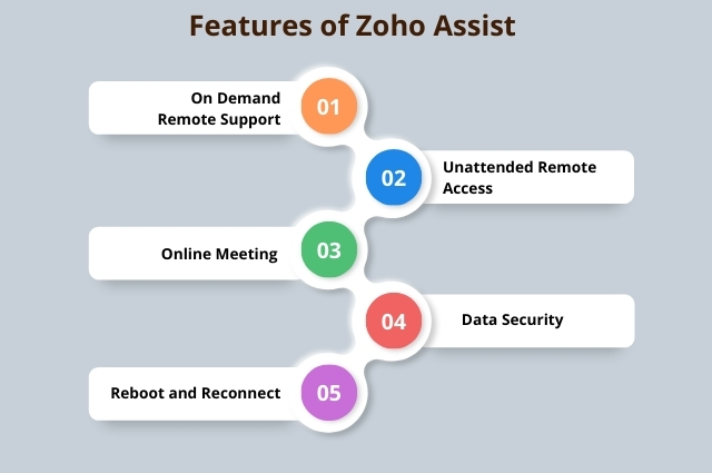 Features of Zoho Assist