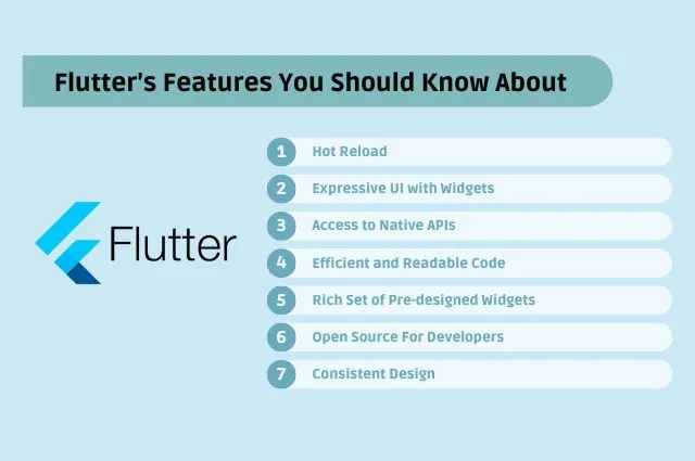 flutter features