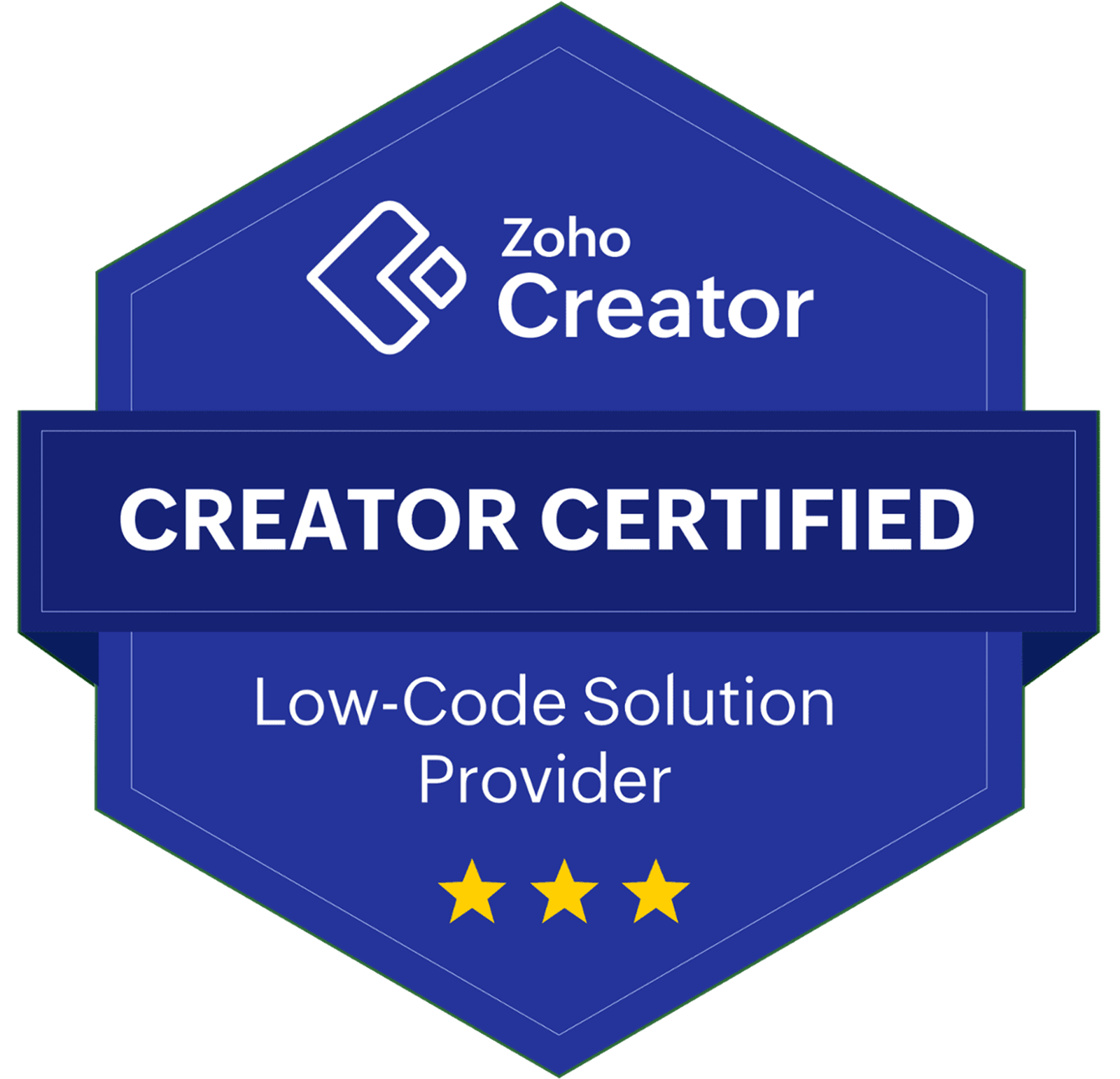 Zoho Creator certified