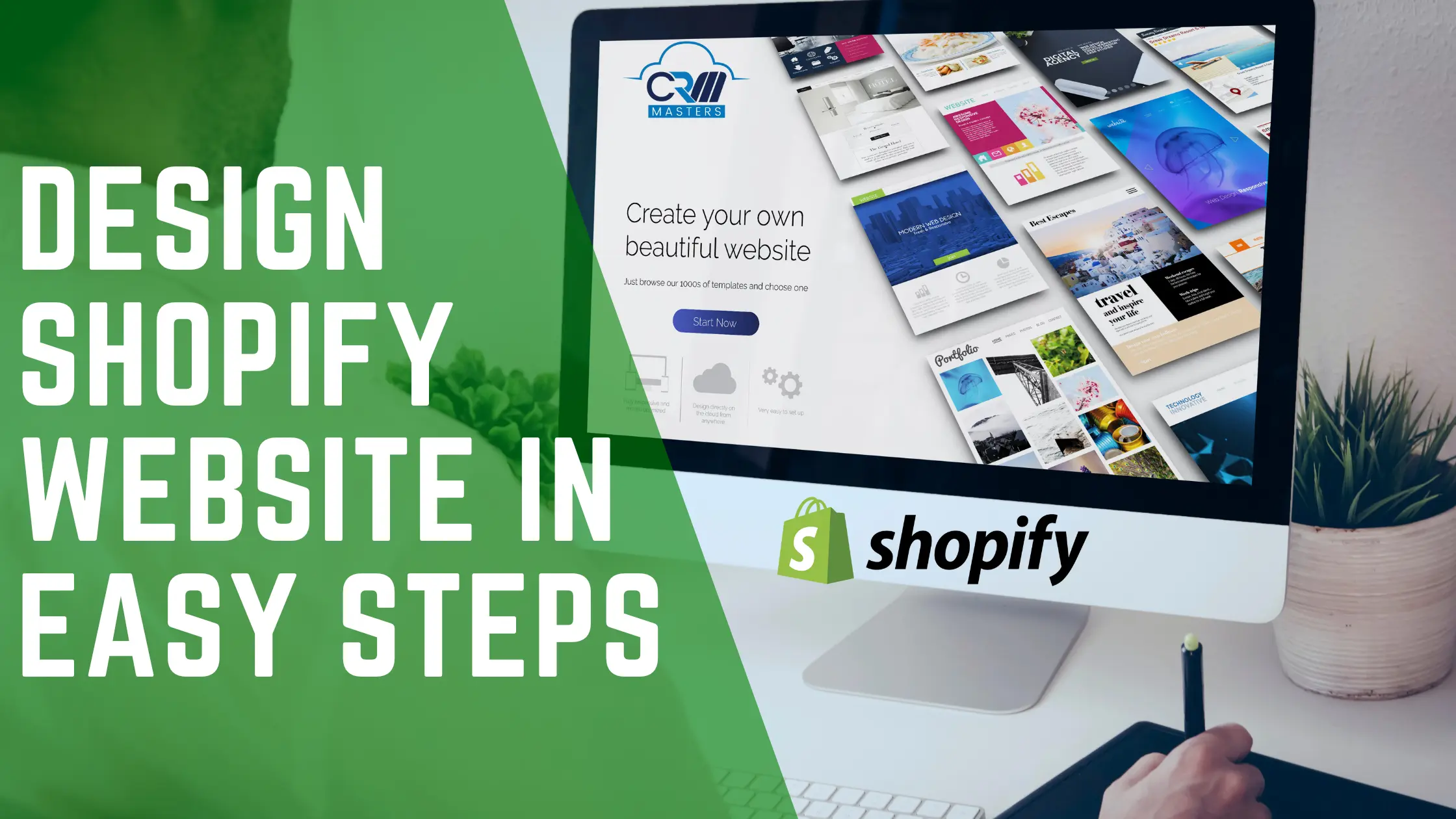 Design Shopify website in easy steps