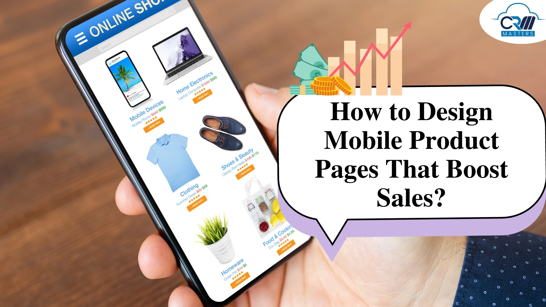 Mobile Product Design to boost sales