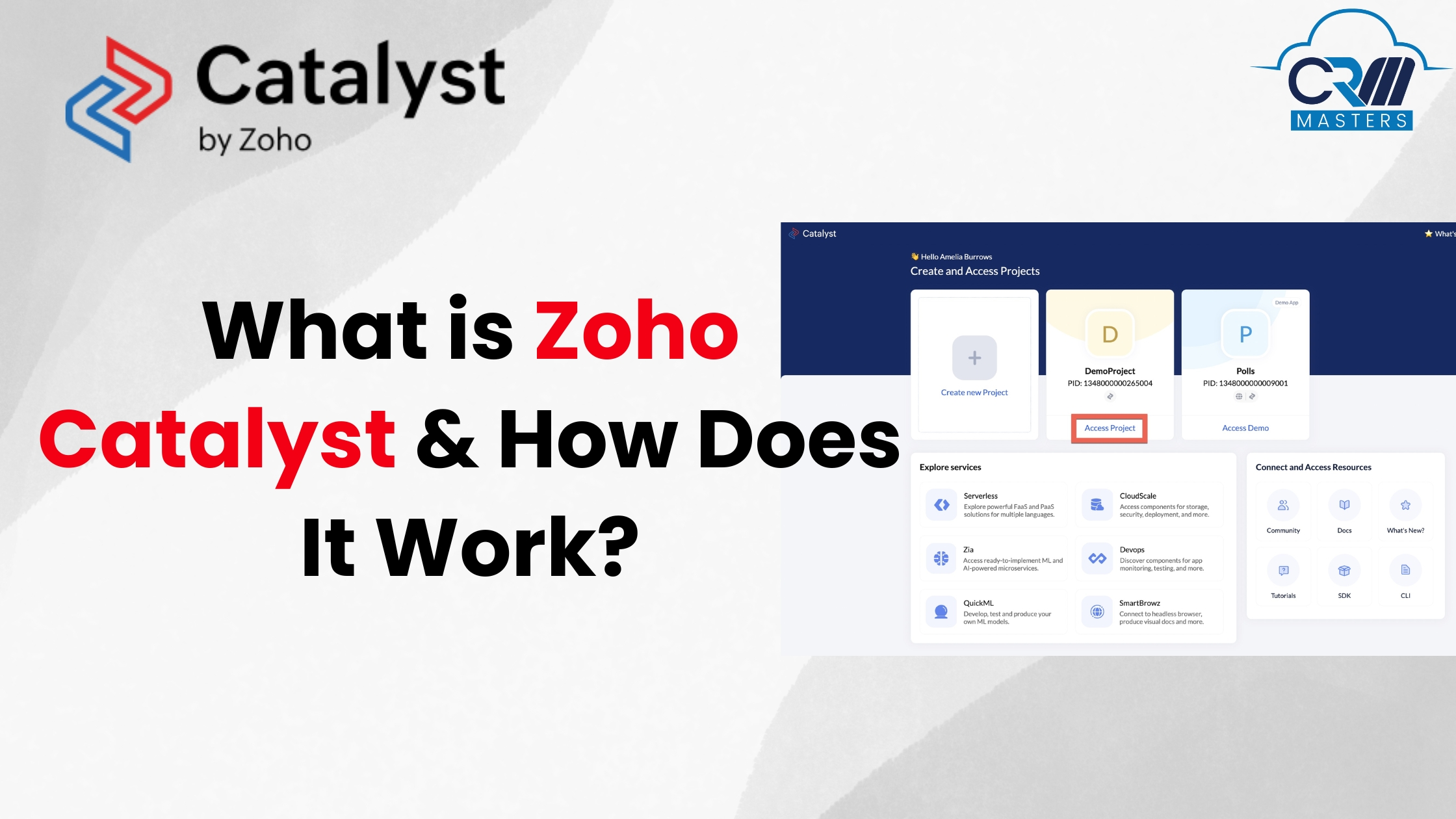 What is Zoho catalyst