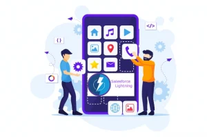 Salesforce Lightning is mobile friendly 