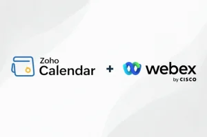 Zoho Calendar with Webex Integration 