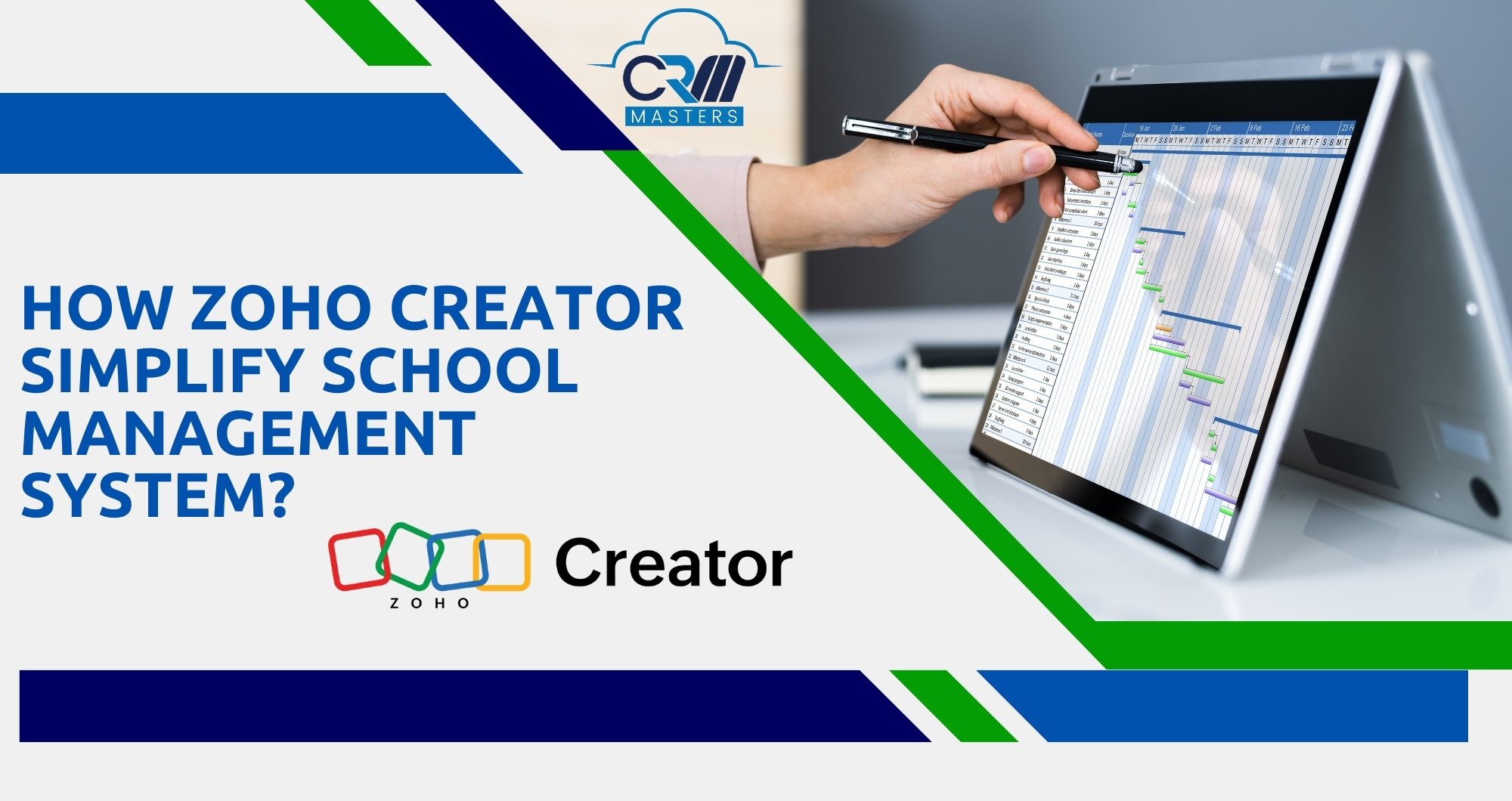 Simplify school management system with Zoho Creator