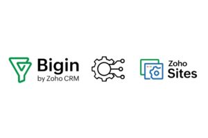 Zoho Bigin integration with Zoho sites