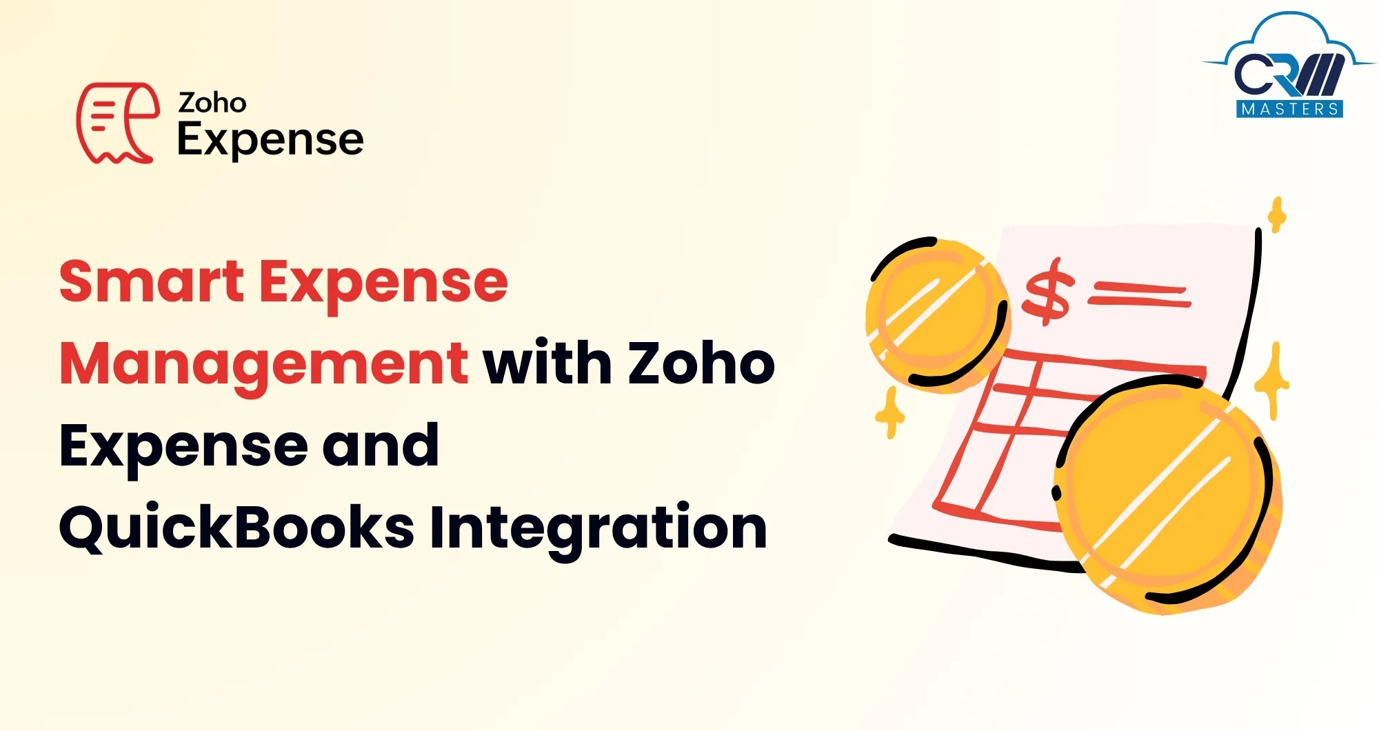 Zoho Expense Integrated with QuickBooks for Simplify Expense Management