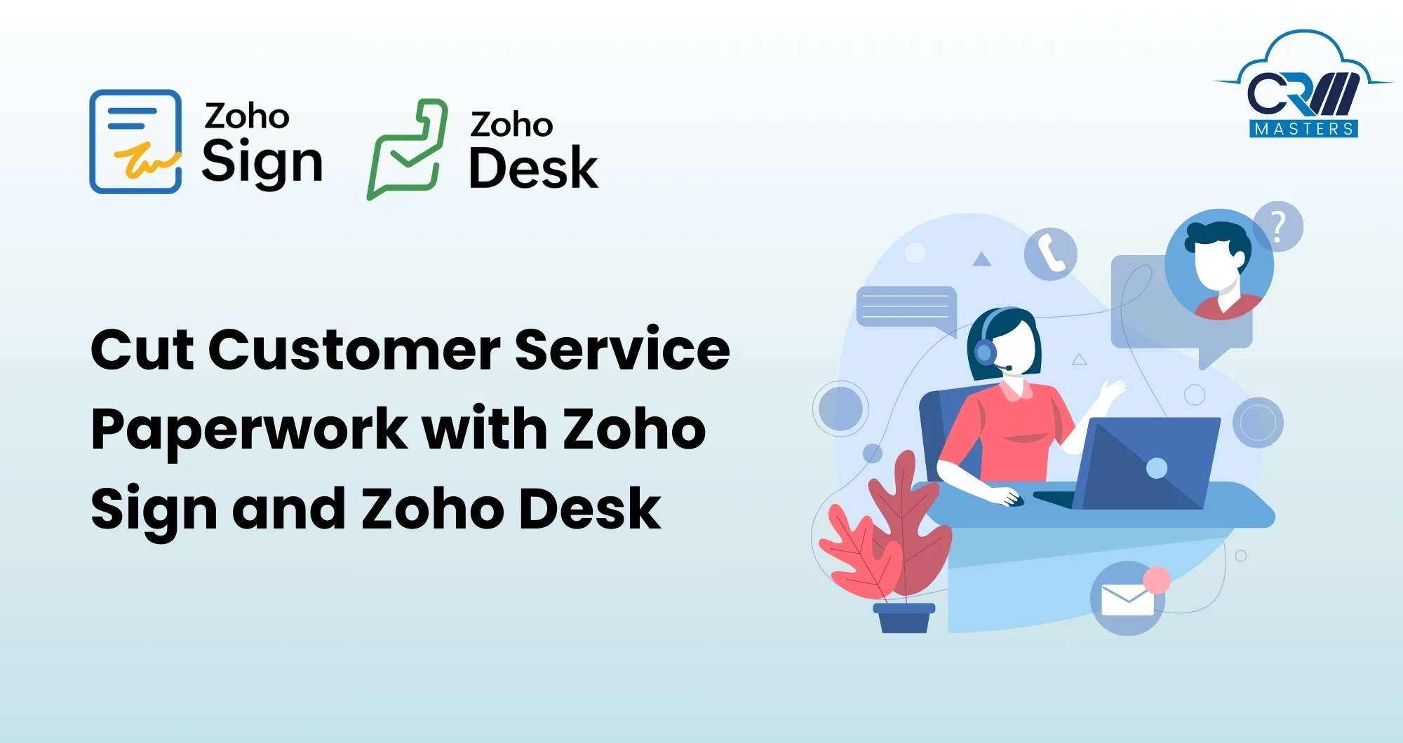 Zoho Sign and Zoho Desk