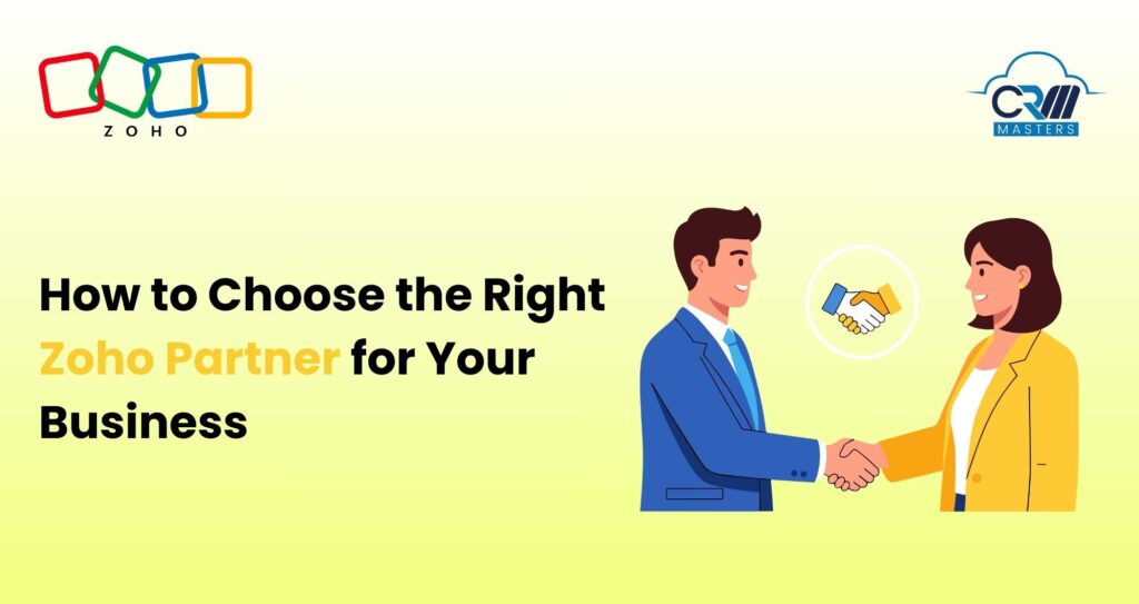 Choosing the right zoho partner