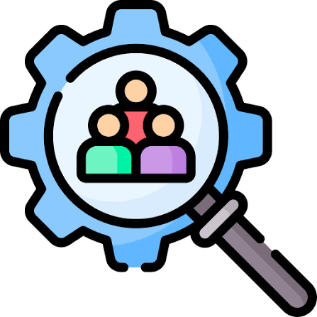 Process visibility and standardization icon representing streamlined Zoho business workflows and operational efficiency.