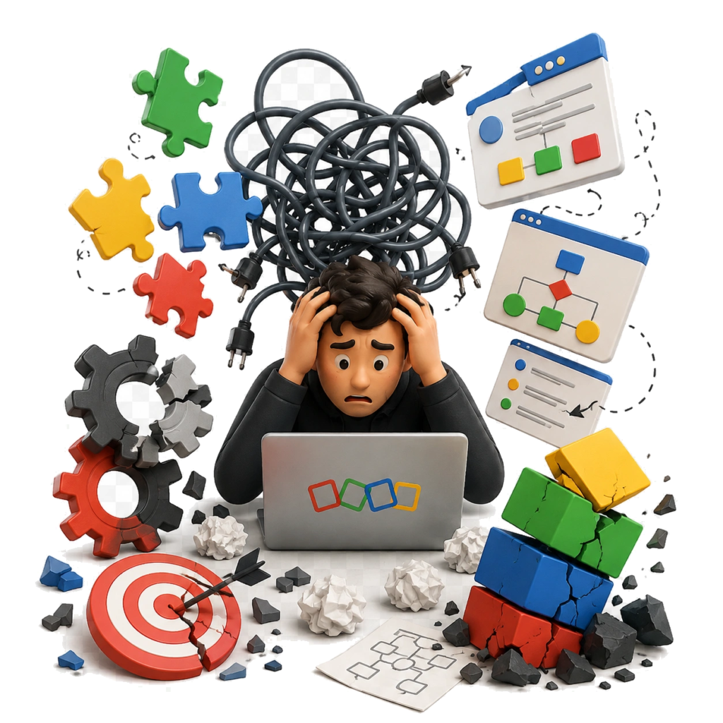 Business user struggling with implementation issues such as data migration errors, low adoption, and lack of a clear Zoho strategy.