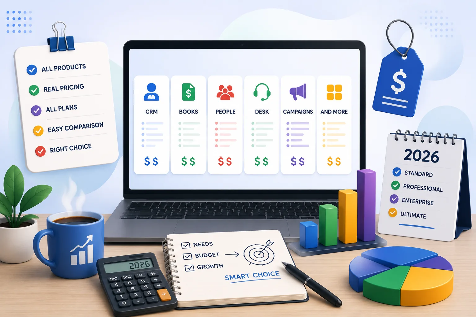 Zoho Products Pricing Guide 2026