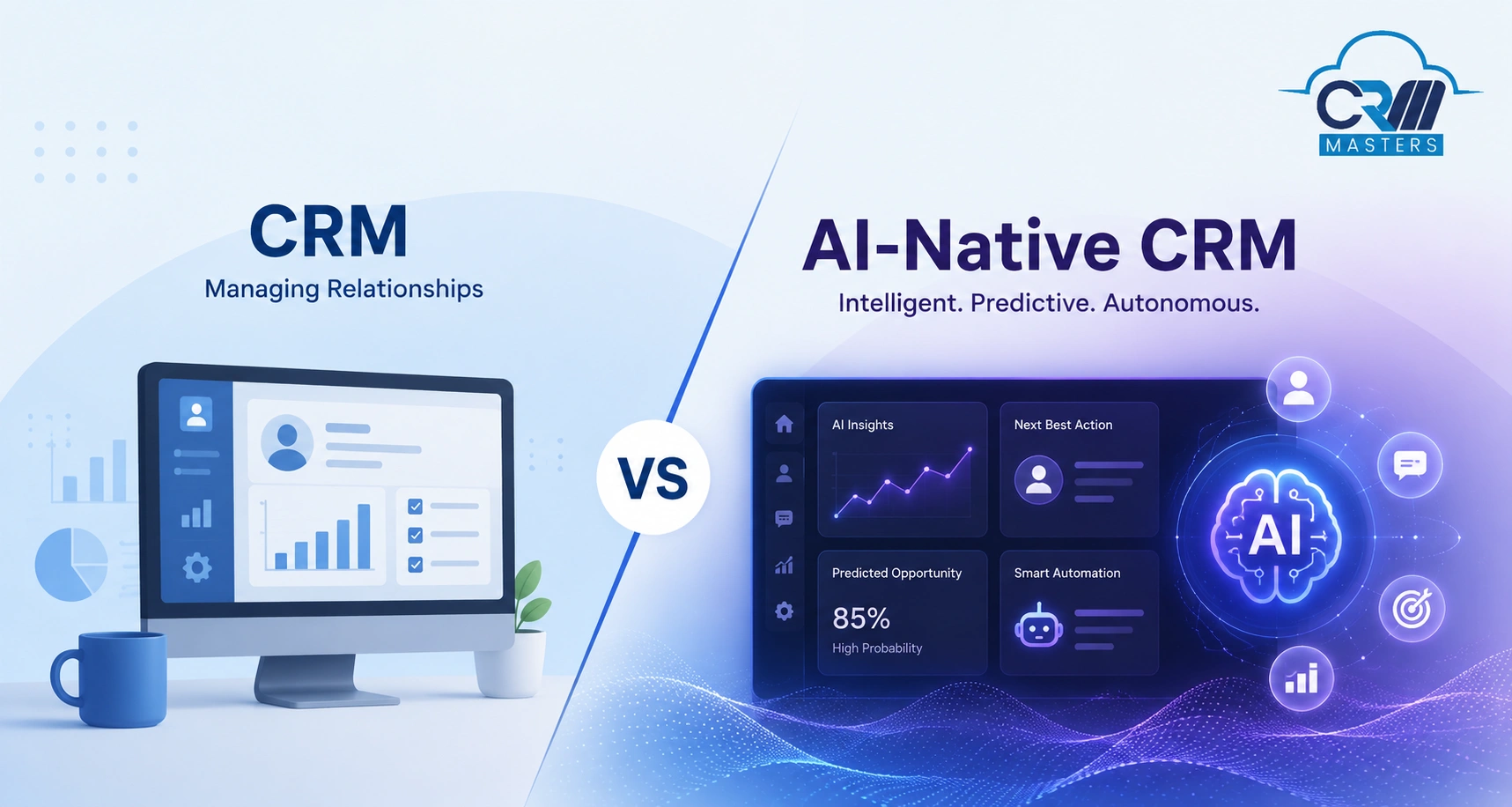 Traditional CRM vs AI Native CRM