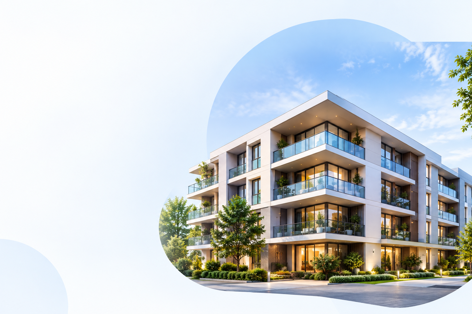 Modern residential building