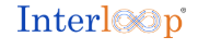 Interloop logo: blue 'Inter' text, orange infinity symbol, and orange 'loop' text.