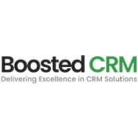 BoostedCRM logo with the slogan Delivering Excellence in CRM Solutions