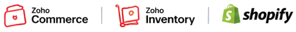 Zoho Commerce, Zoho Inventory and Shopify