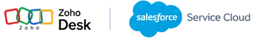 Zoho Desk and Salesforce Service Cloud