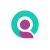 Profile avatar icon: teal circle with a purple user silhouette.