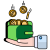 Green wallet held by a hand with coins dropping into it, illustrating saving money.